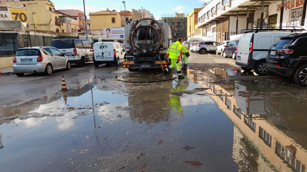 Borgovecchio, intervento spurgo Amap