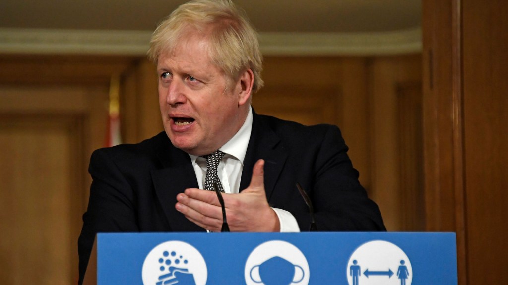 Boris Johnson, premier del Regno Unito.