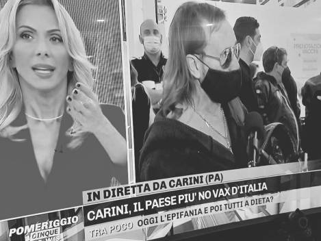 Carini, no-vax pomeriggio5