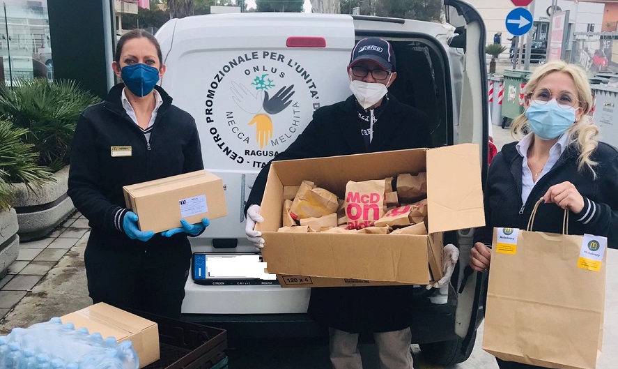 Saranno distribuiti pasti caldi nel Ragusano in favore dei poveri