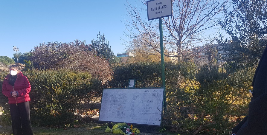 Commemorazione a Siracusa del giornalista Mario Francese