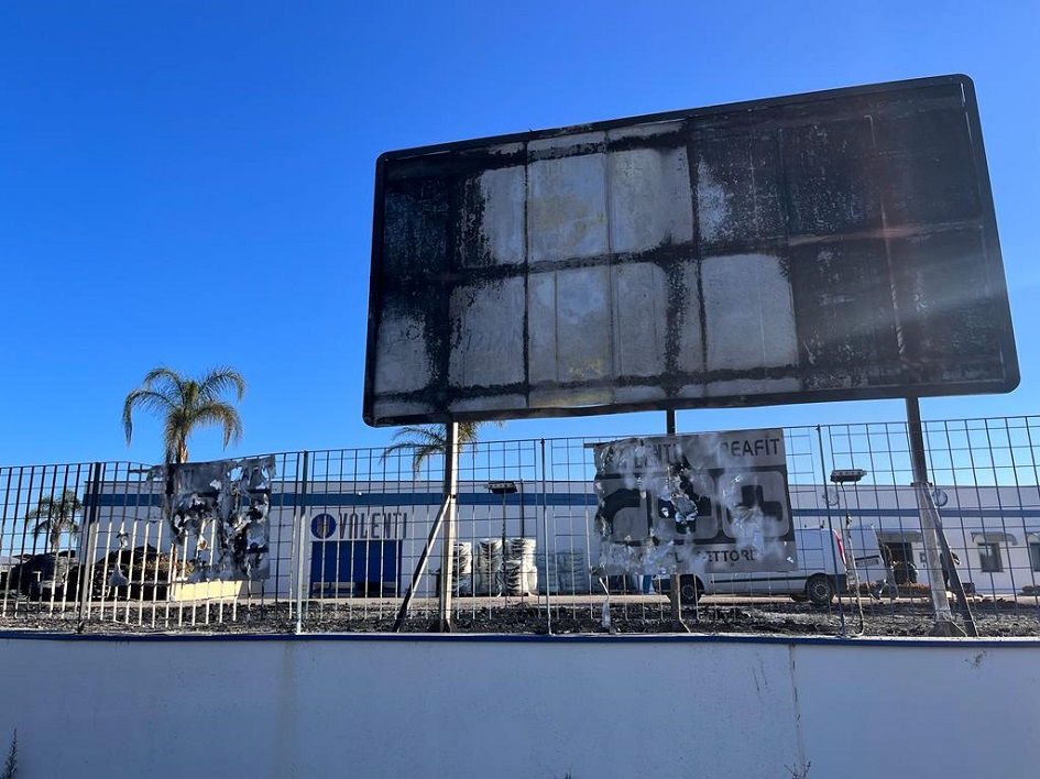 Incendio doloso ai danni di impresa di Balestrate