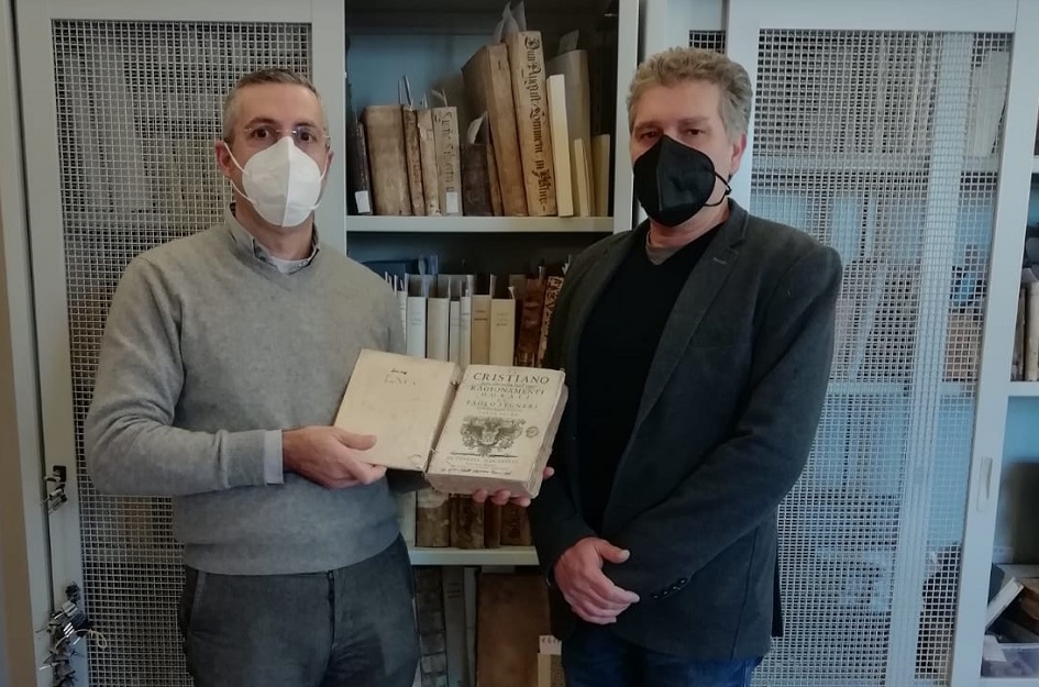 Il libro rubato ritrovato 29 anni dopo