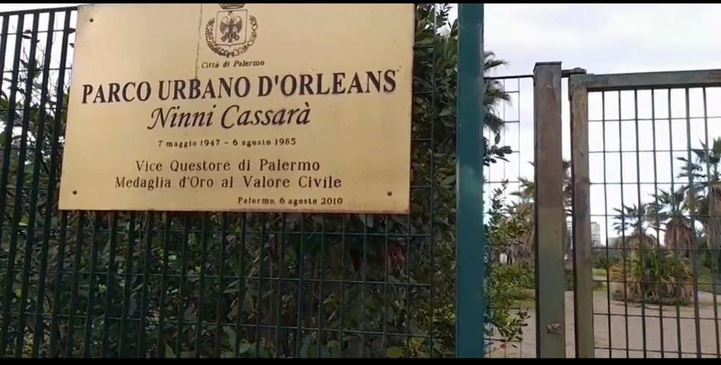 Parco Cassarà chiuso