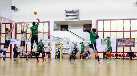 Volo Saber Palermo in azione nel 3-1 al Lamezia