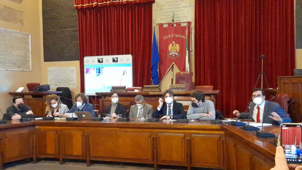 Conferenza stampa Oso,+Europa,Azione,Italia Viva sul piano di riequilibrio