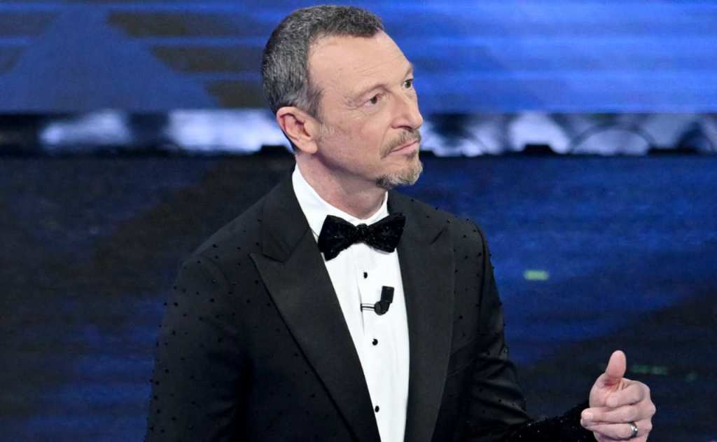 Amadeus, conduttore e direttore artistico di Sanremo 2022.