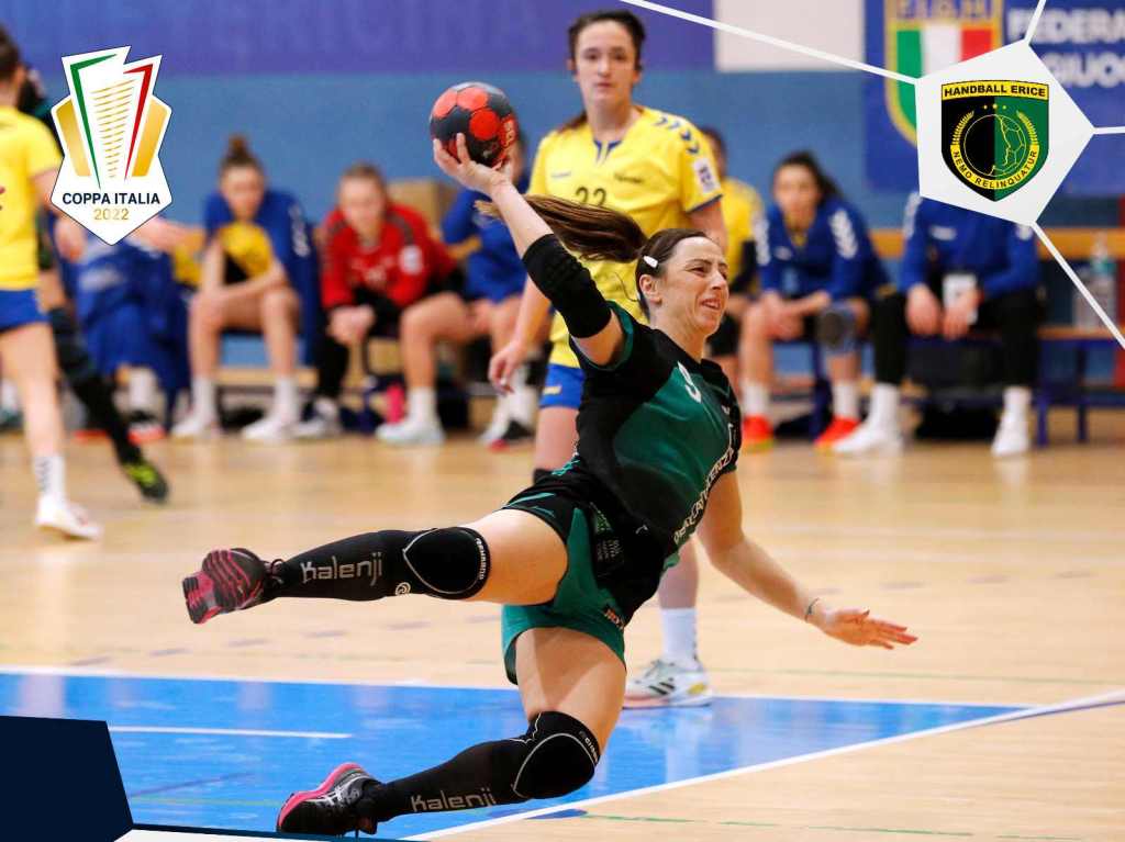 Handball Erice in azione