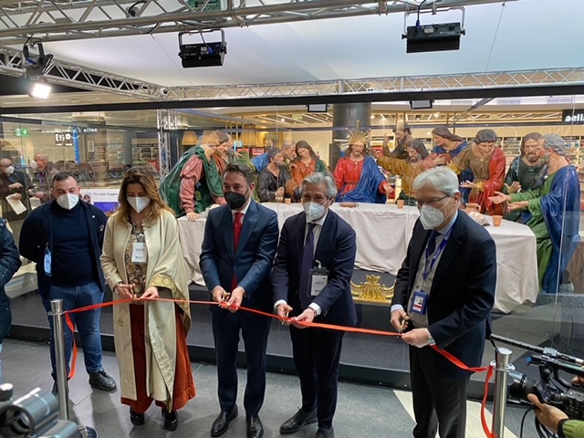 ultima cena Caltanissetta a fiumicino