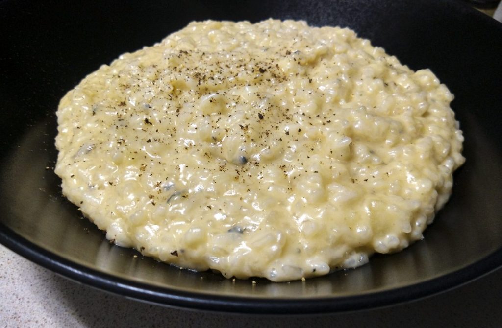 risotto allo champagne