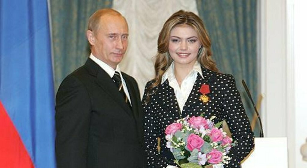 Alina Kabaeva e Vladimir Putin.