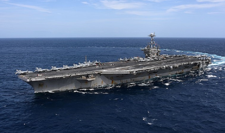 La portaerei Truman nel Mediterraneo