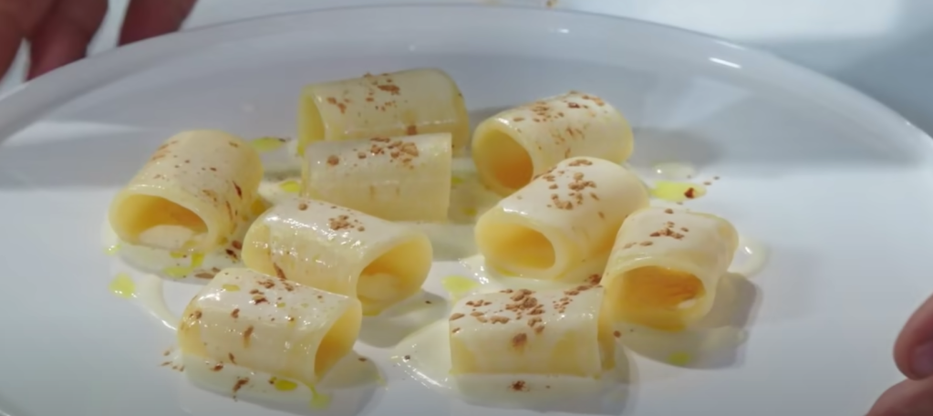 Paccheri cacop e cannella