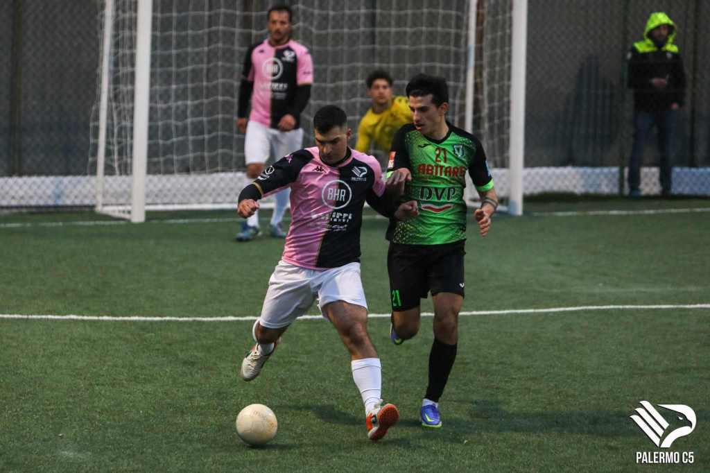 Palermo C5 in azione col Villaurea