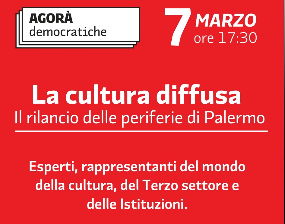 Agorà sul rilancio delle periferie a Palermo