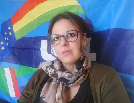 Rosy Contorno della UilCom 