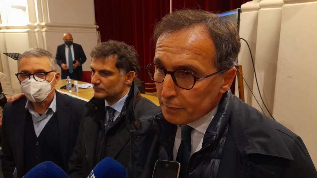 Il ministro Francesco Boccia all'assemblea PD Palermo