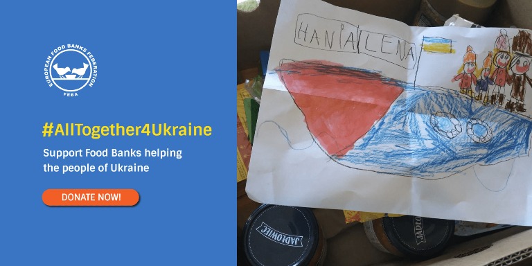 Guerra in Ucraina, i Banchi Alimentari europei mobilitati