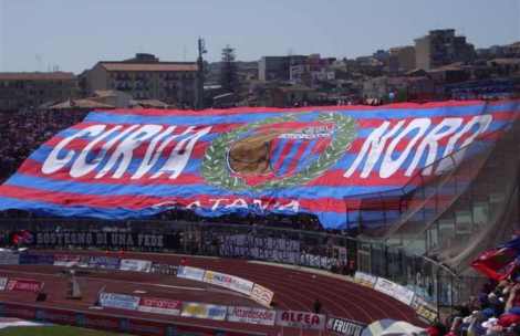 Curva Nord Massimino tifosi Catania Calcio