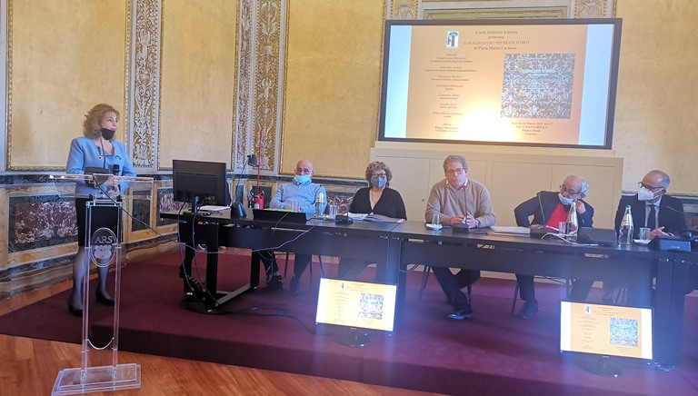 Conferenza sull'arazzo dei Branciforti a Palazzo dei Normanni