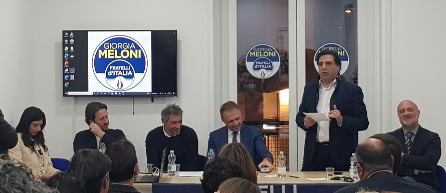 I vertici di Fratelli d'Italia a Siracusa