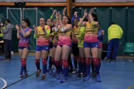 La MedTrade Volley Palermo prima del derby stracittadino con la capolista Caffè Trinca Palermo