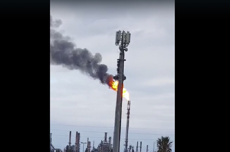 Sfiaccolamento alla raffineria Sonatrach