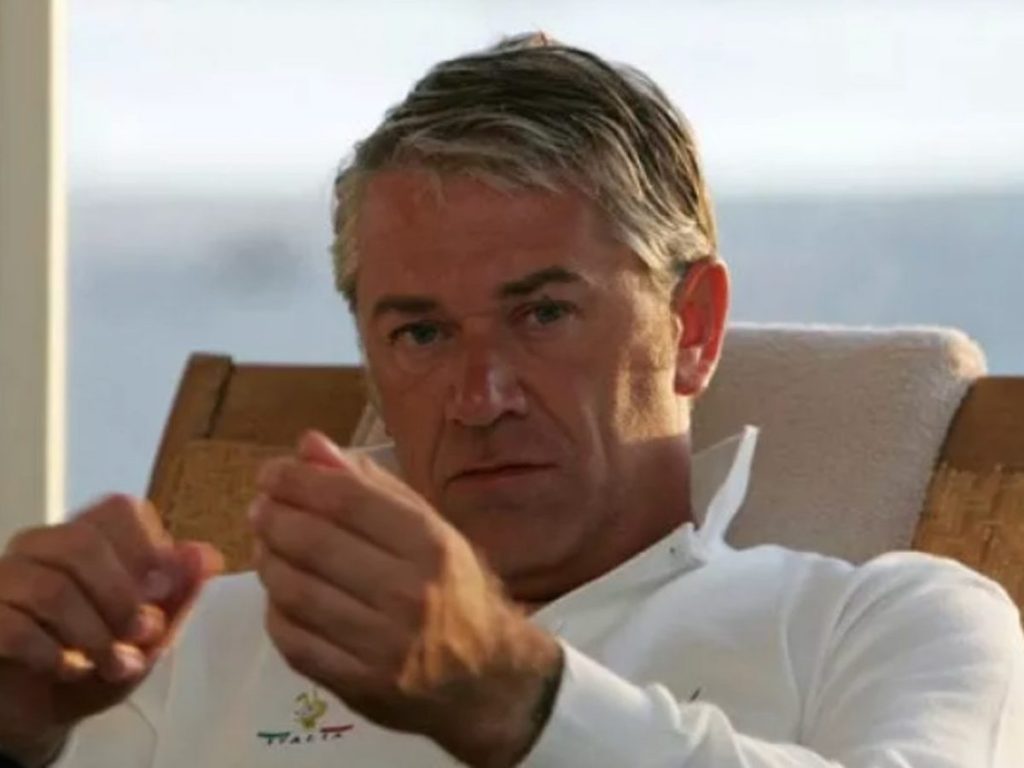 Giovanni Maspero, chef, arrestato per bancarotta.