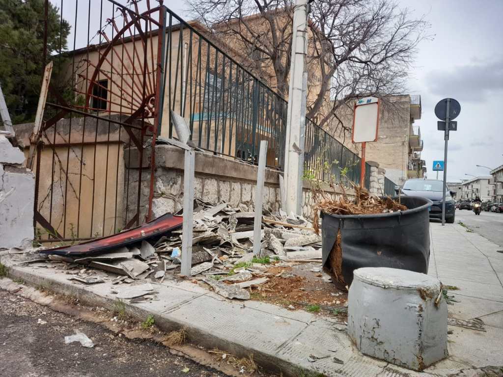 Amianto alla scuola Luigi Natoli