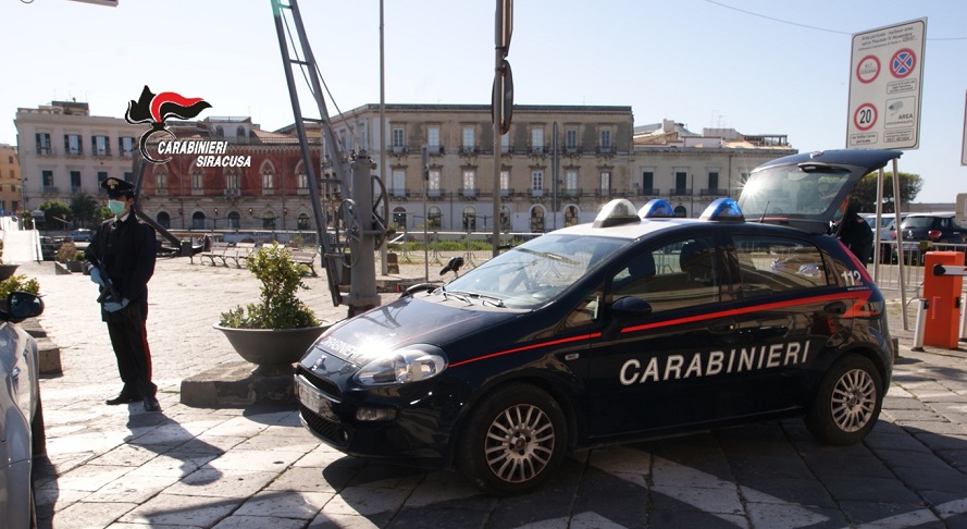 I carabinieri in Ortigia