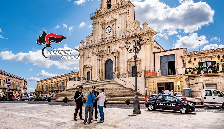 Carabinieri a Palazzolo, nel Siracusano