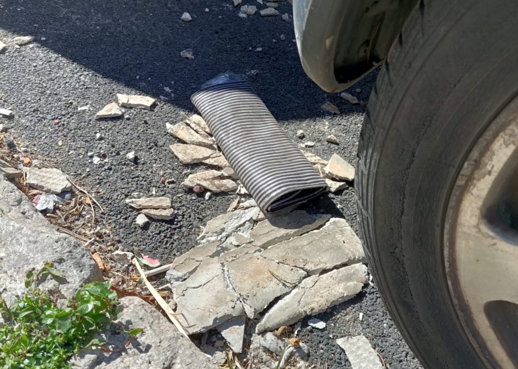 frammenti di amianto in corso dei Mille