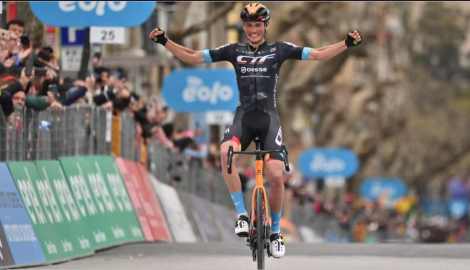 Fran Mihaljevic vince la terza tappa del Giro di Sicilia 2022
