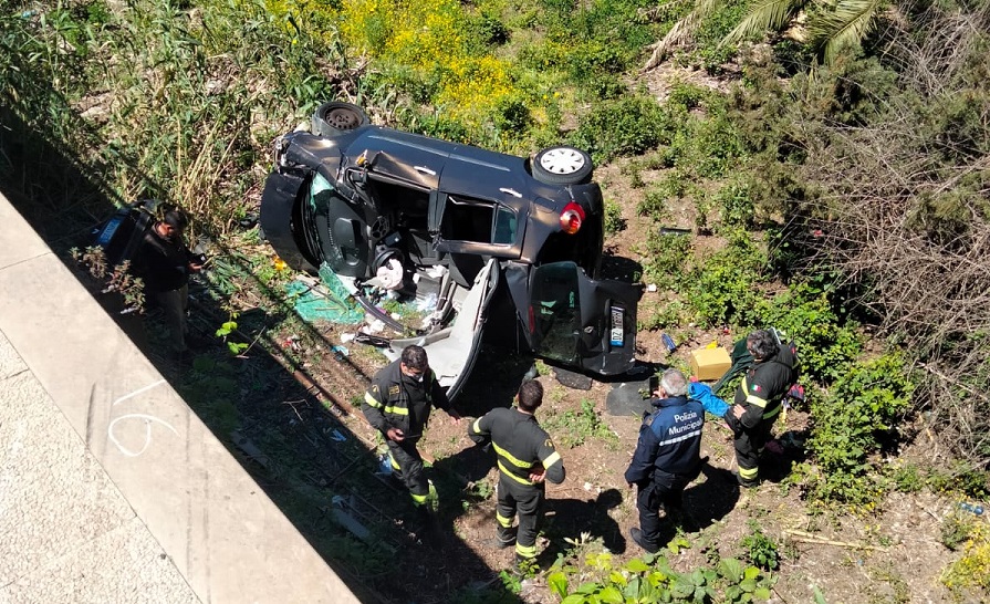 Incidente in viale Paolo Orsi a Siracusa