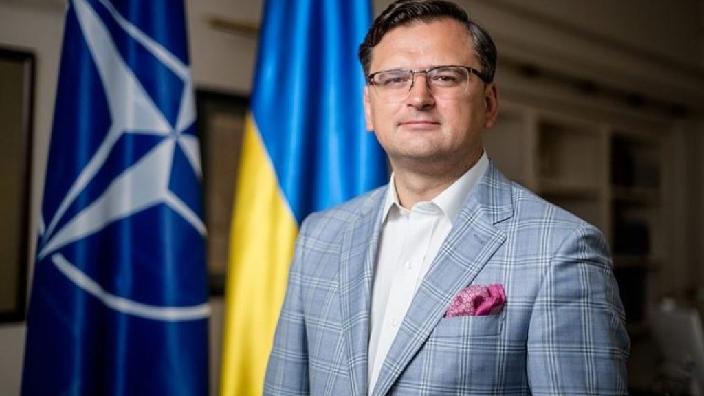 Kuleba, ministro degli Esteri dell'Ucraina.