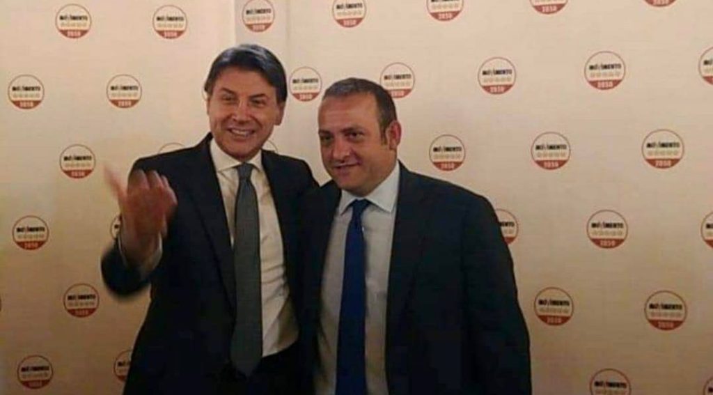 Antonino Randazzo e Giuseppe Conte, M5S