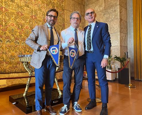 Attività sportive, Miccichè riceve componenti del Centro Sportivo Educativo Nazionale