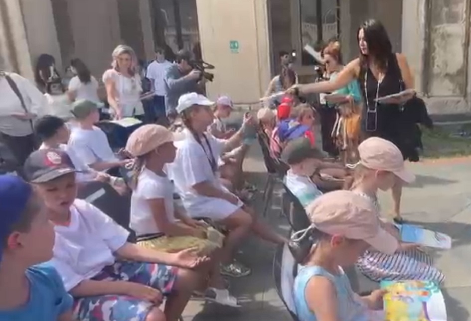 La fiaba donata ai bimbi ucraini