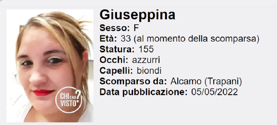 Scomparsa Concetta Conigliaro