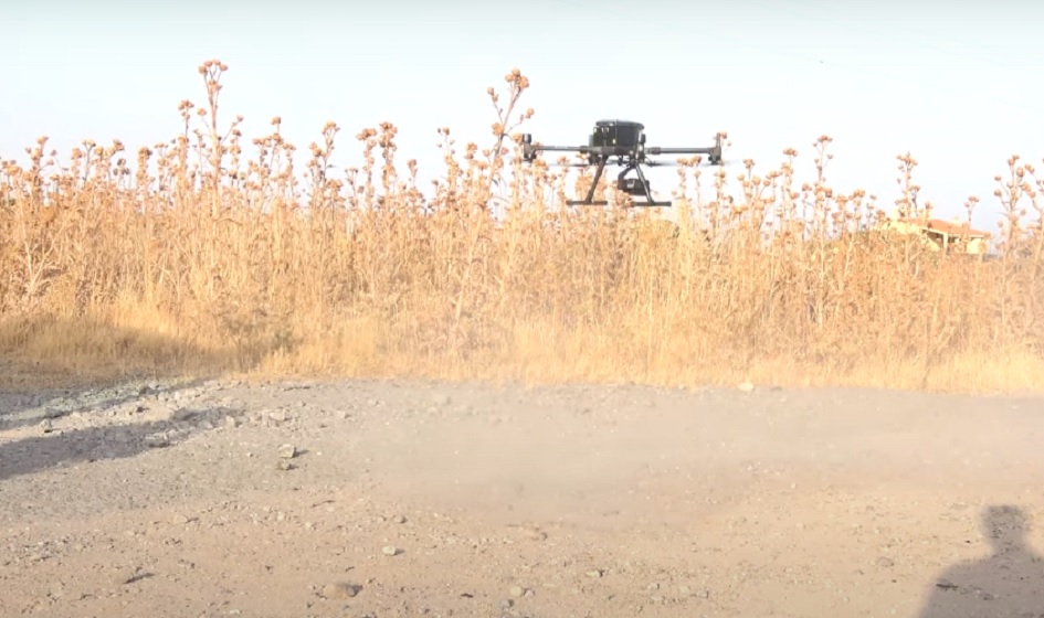 I droni in Sicilia per contrastare l'emergenza incendi