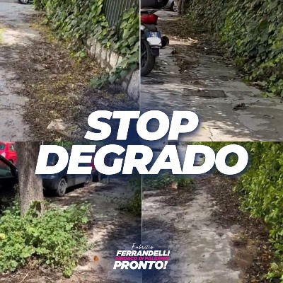 Fabrizio Ferrandelli lancia la campagna "stop degrado"