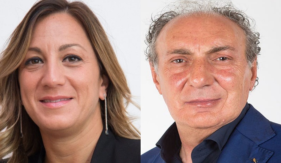 I candidati sindaco Lupo e Cannella alle amministrative di San Cipirello del 12 giugno 2022