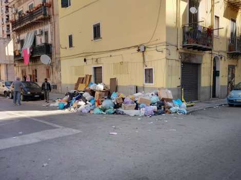 Rifiuti a Borgovecchio, Palermo