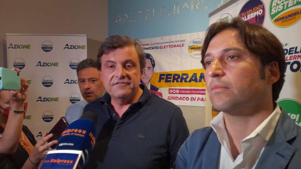 Fabrizio Ferrandelli e Carlo Calenda, +Europa-Azione