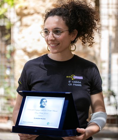 Claudia Fauzia ha ricevuto il Premio Rosa Parks 2022 da Hyro