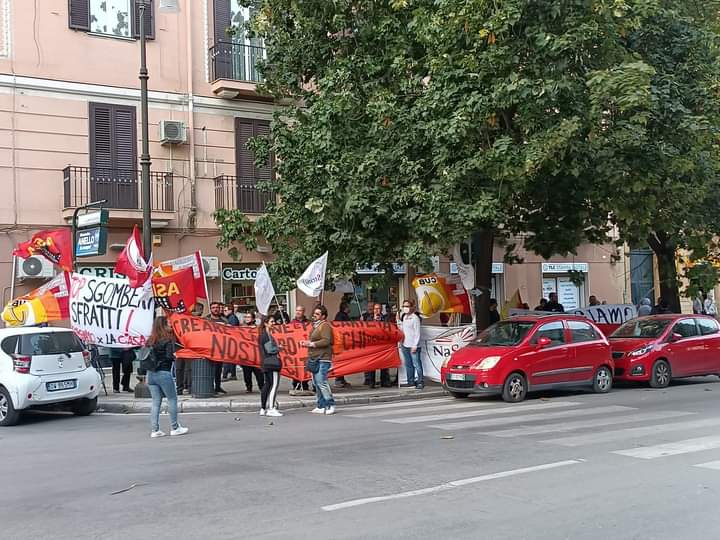 Manifestazione contro il carovita a Palermo