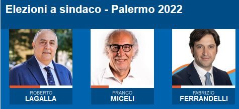 Candidati a sindaco Palermo