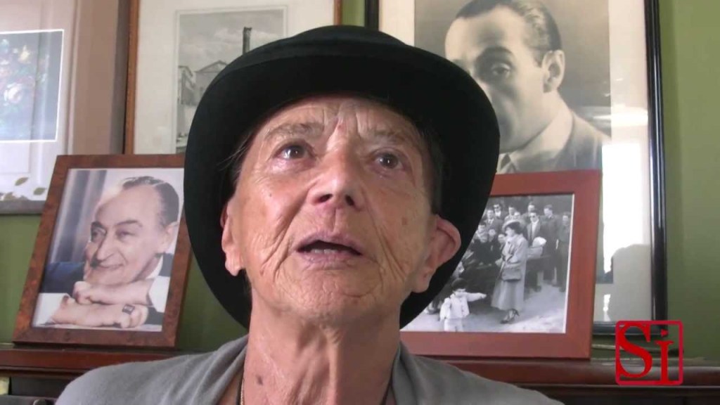 Liliana De Curtis, figlia di Totò, morta a Roma.