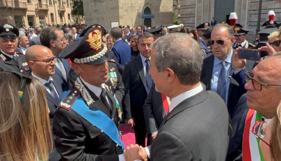 La visita di Musumeci per i 208 anni dei carabinieri e Messina
