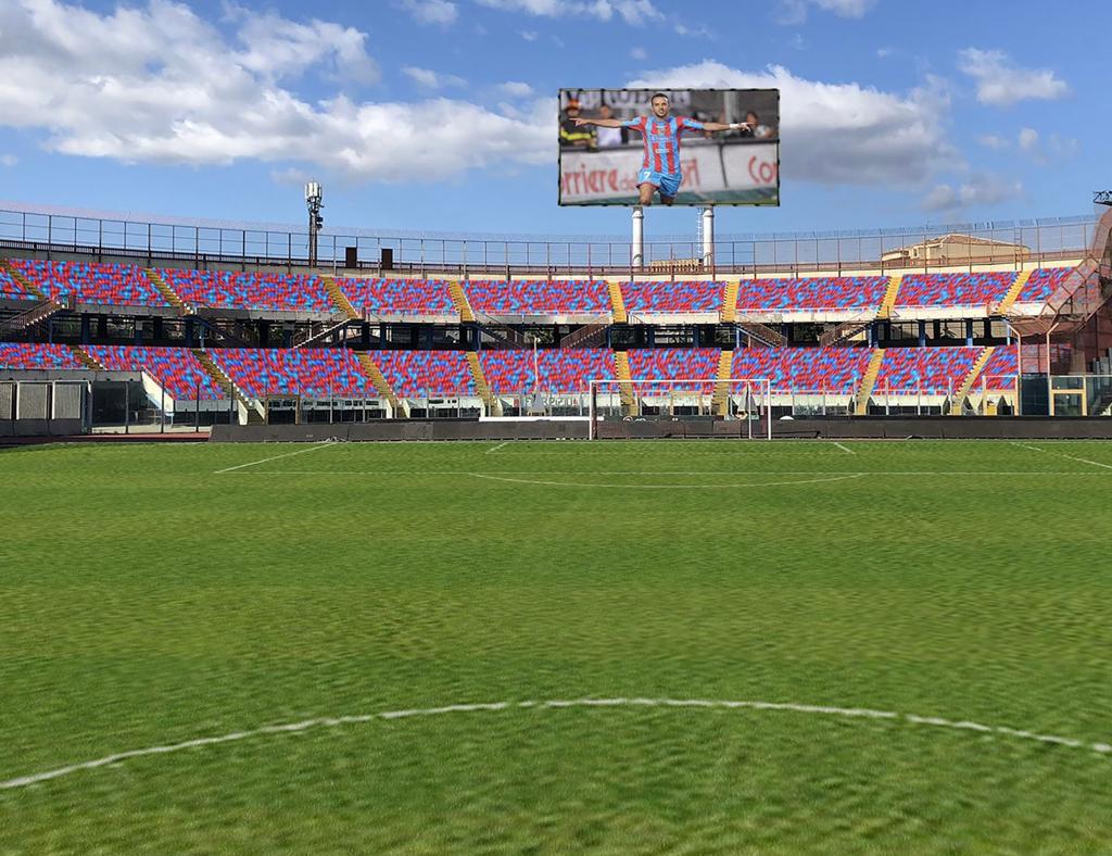 Stadio Massimino, Catania, rendering